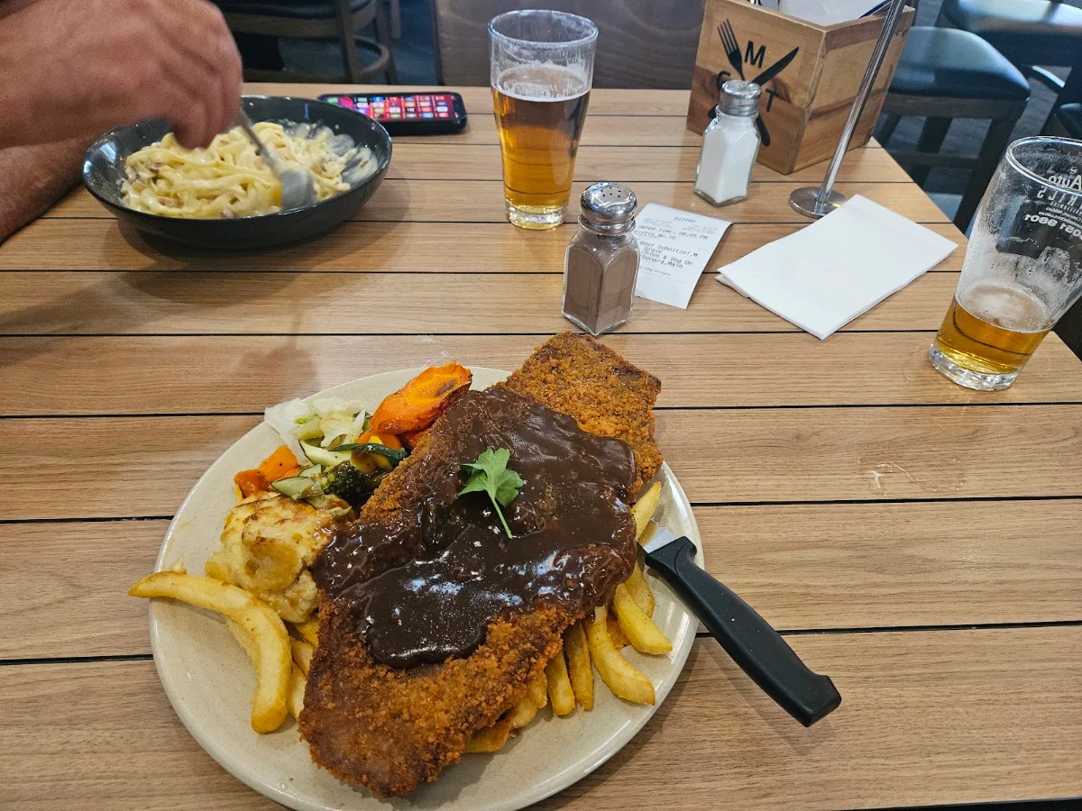 Beef Schnitzel, The Gateway Mildura