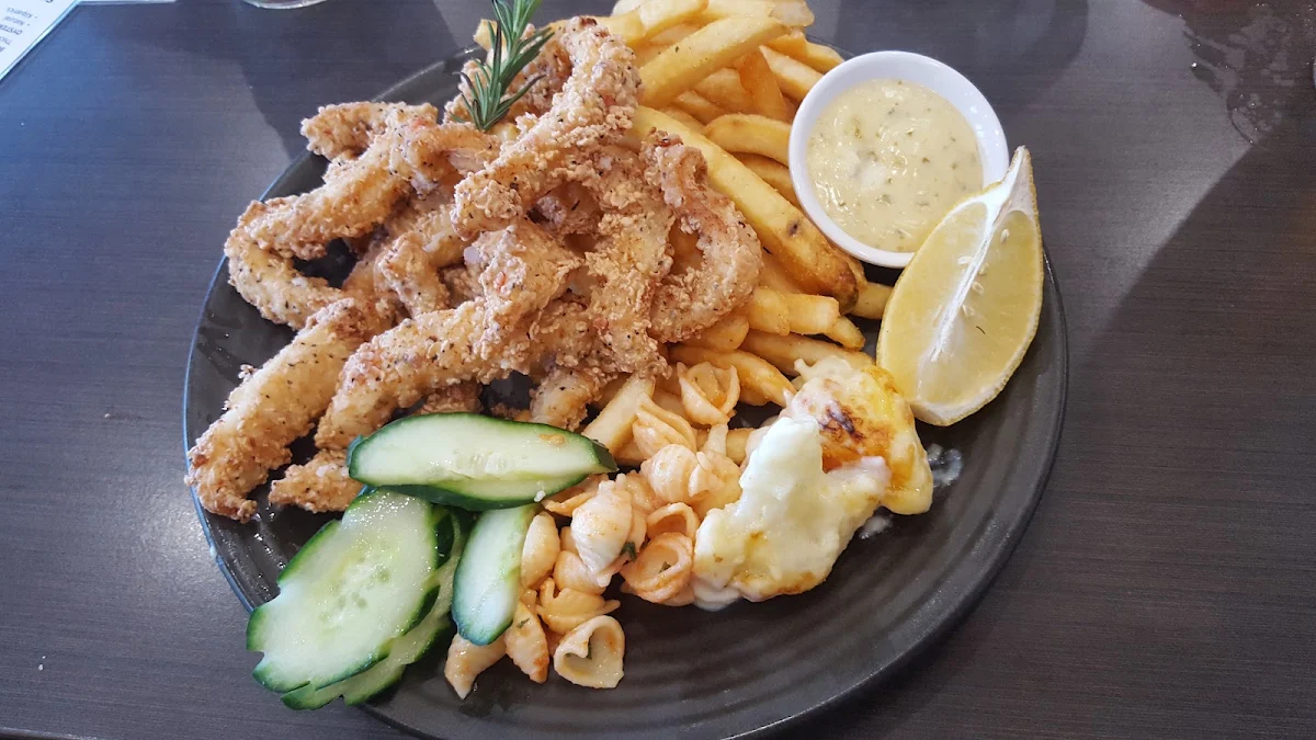 Salt & Lemon Pepper Squid GF, The Gateway Mildura