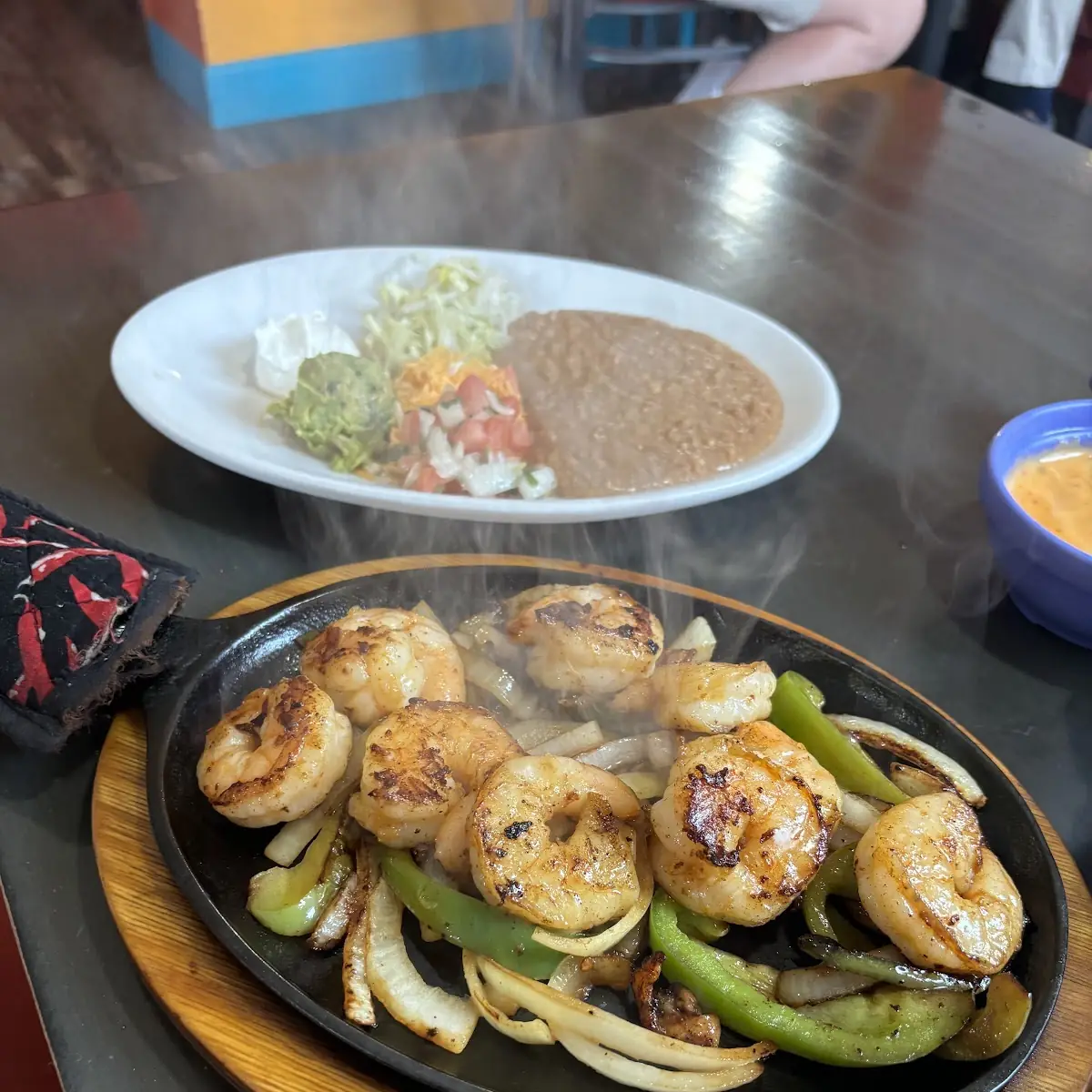 Shrimp Fajitas
