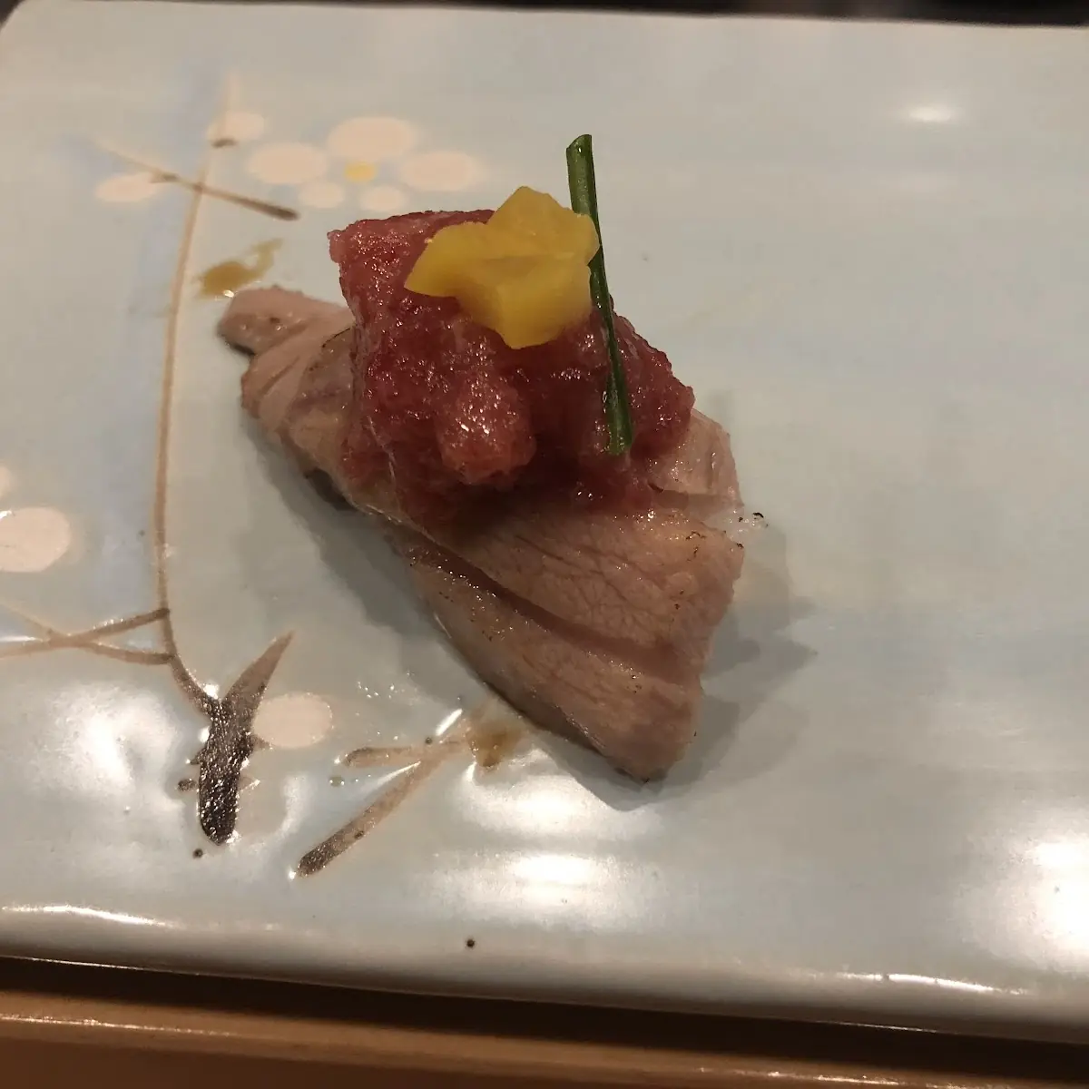 Chopped Toro with Pickled Radish