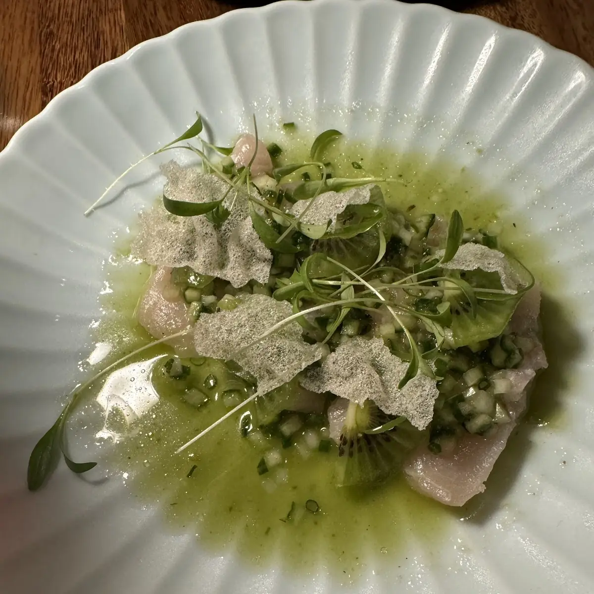Hamachi Crudo