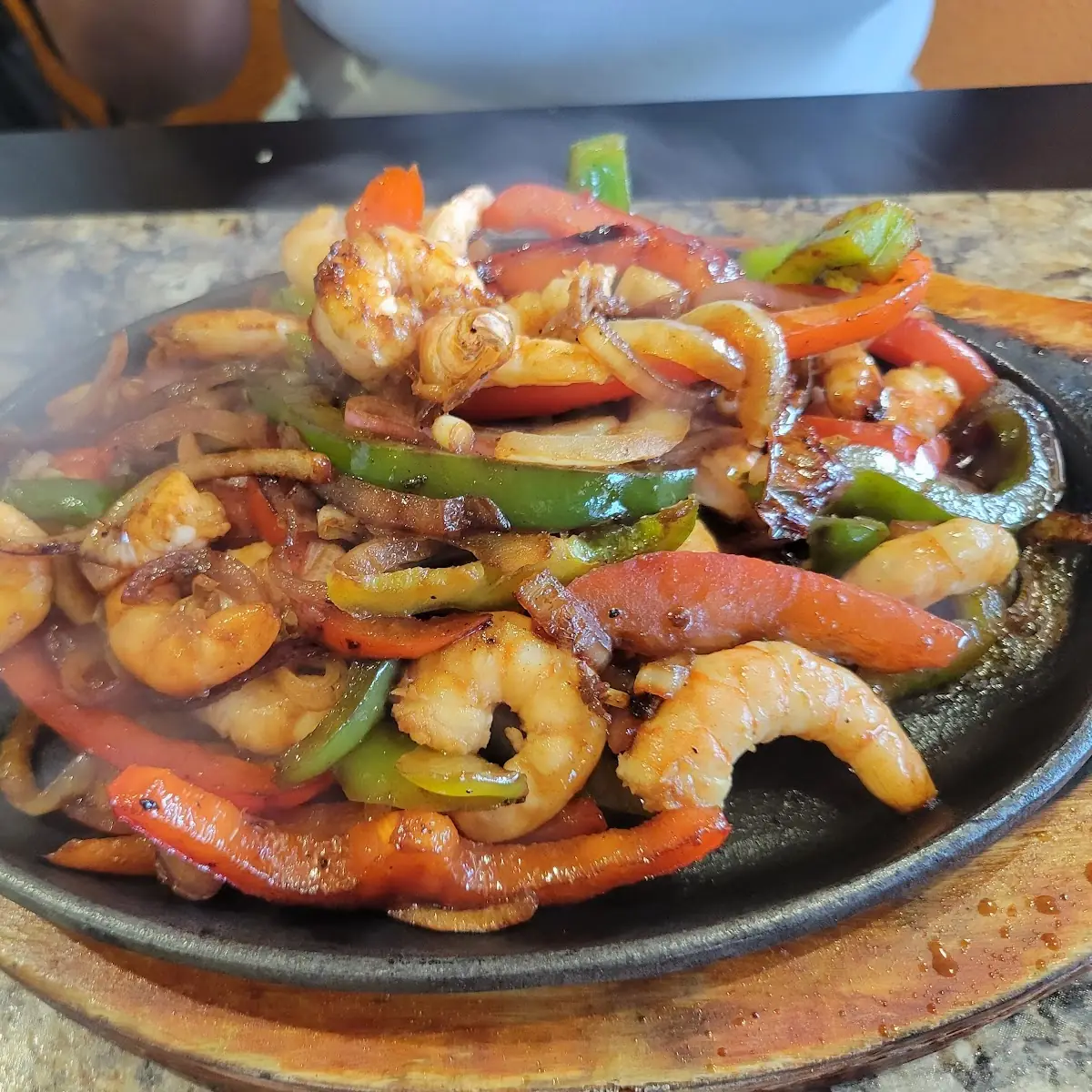 Shrimp Fajitas
