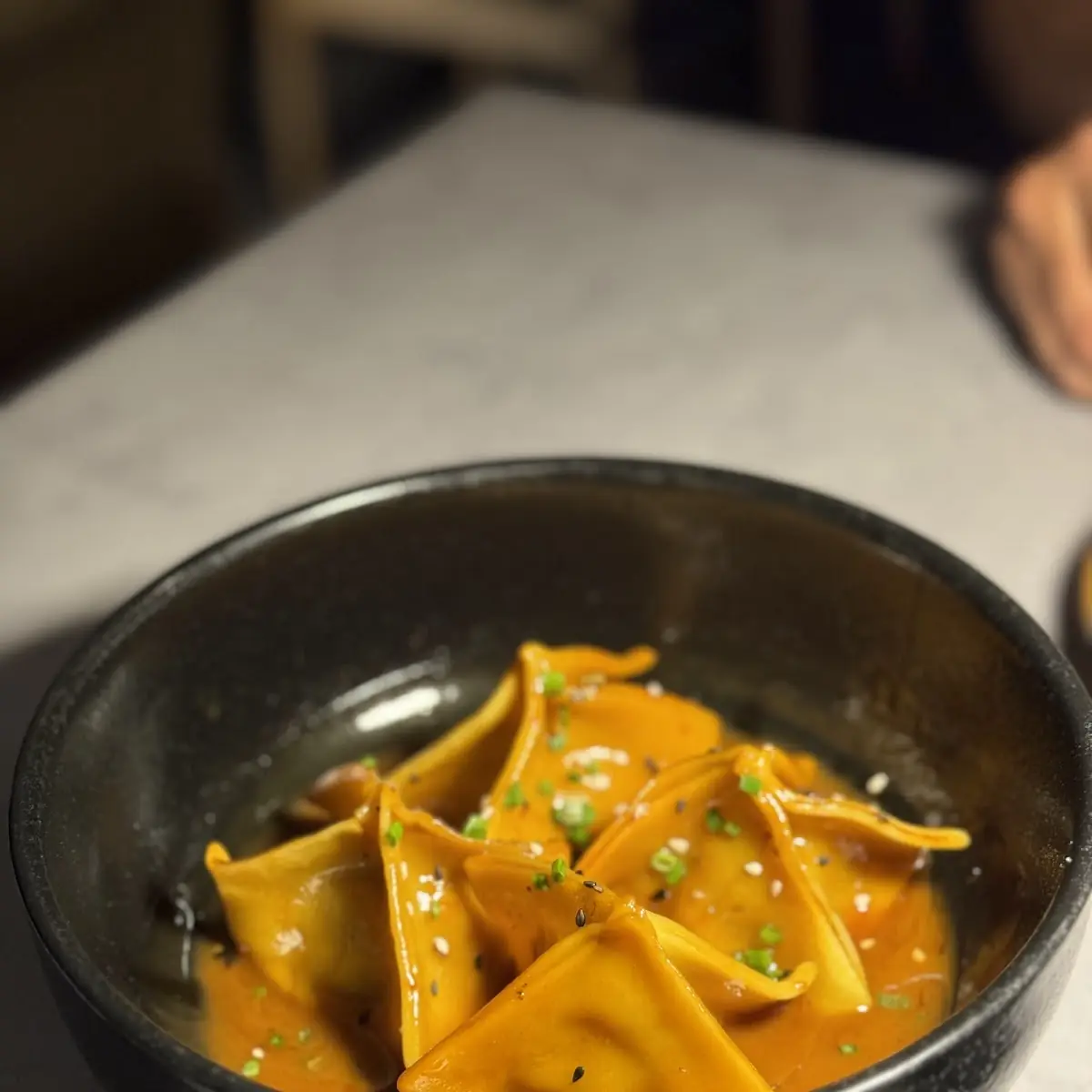 Dumplings de Cerdo Y Camarón