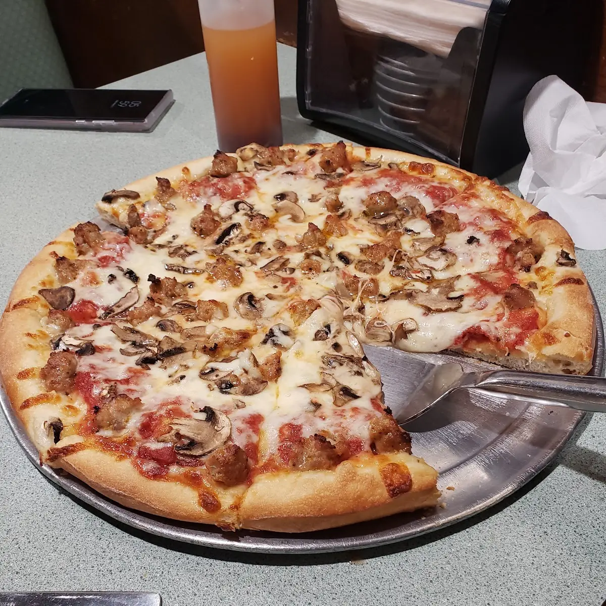 Sausage & Mushroom Pizza