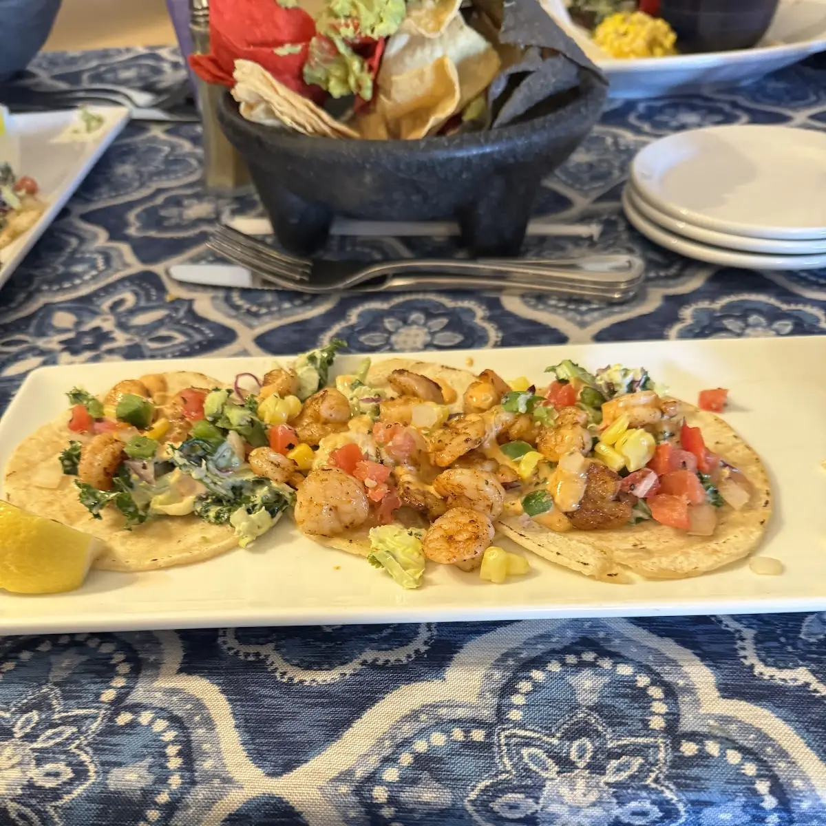 Blackened Shrimp Tacos