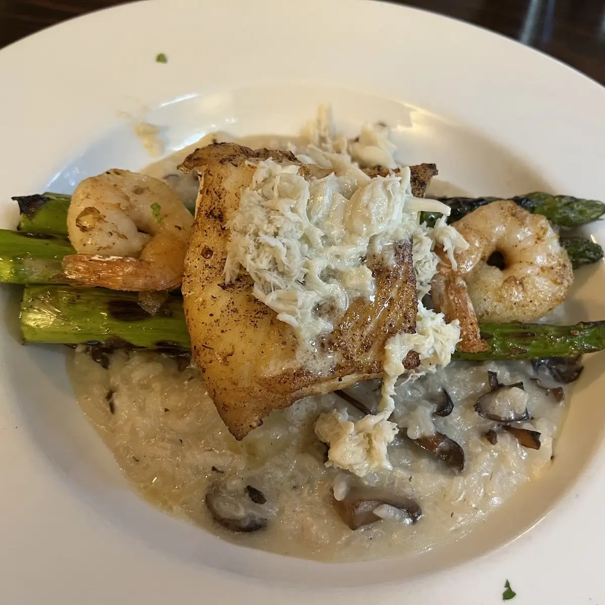 Jumbo Shrimp Brochette & Hacienda Risotto