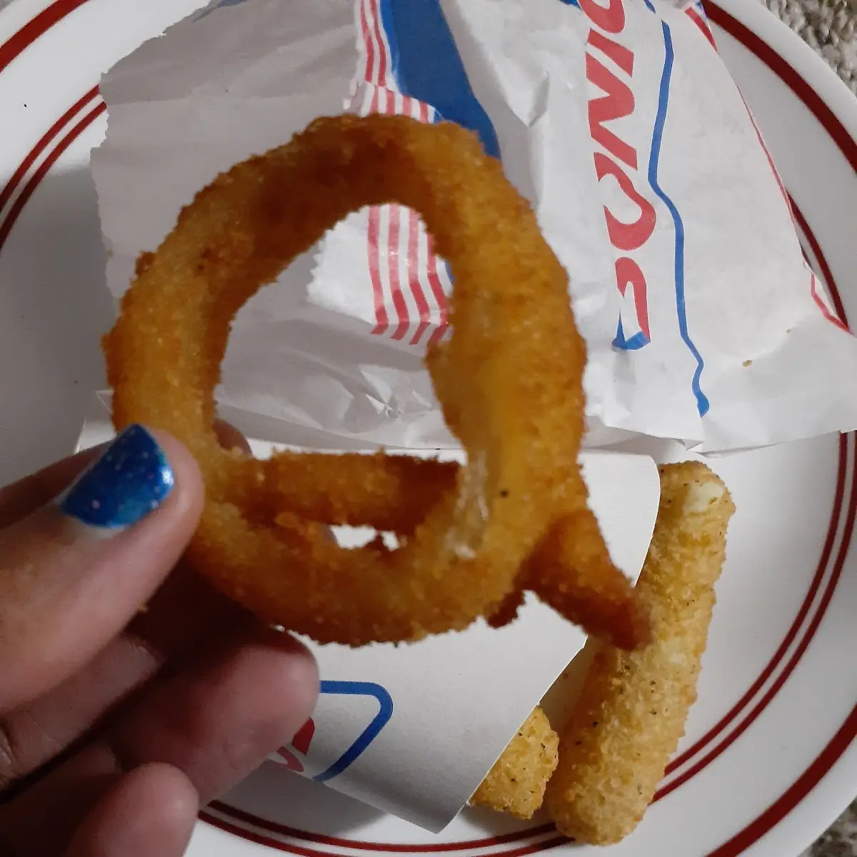 Hand Made Onion Rings