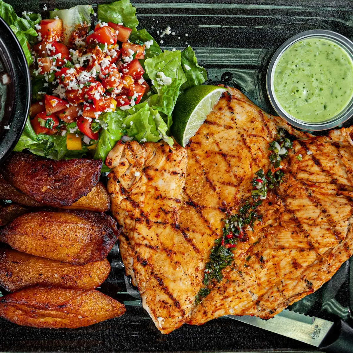 Grilled Chipotle Chicken Platter