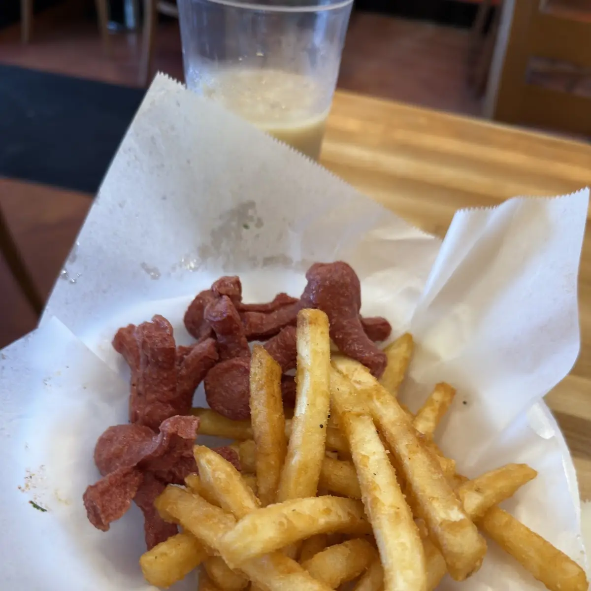 Salchi Pulpos & Fries