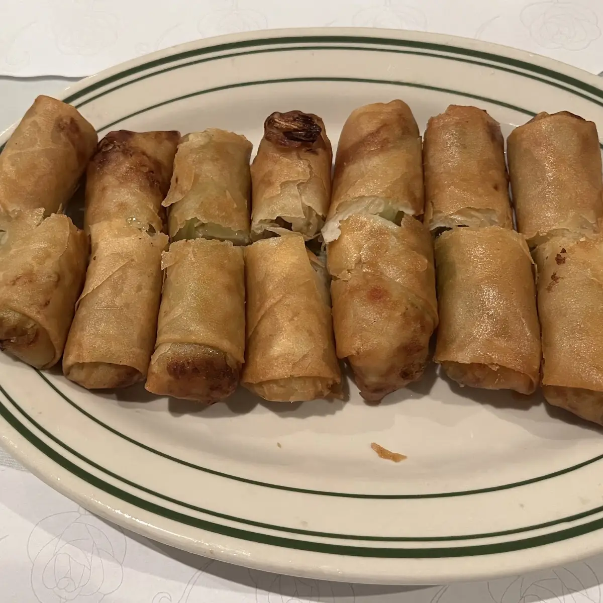 Complimentary Egg Roll