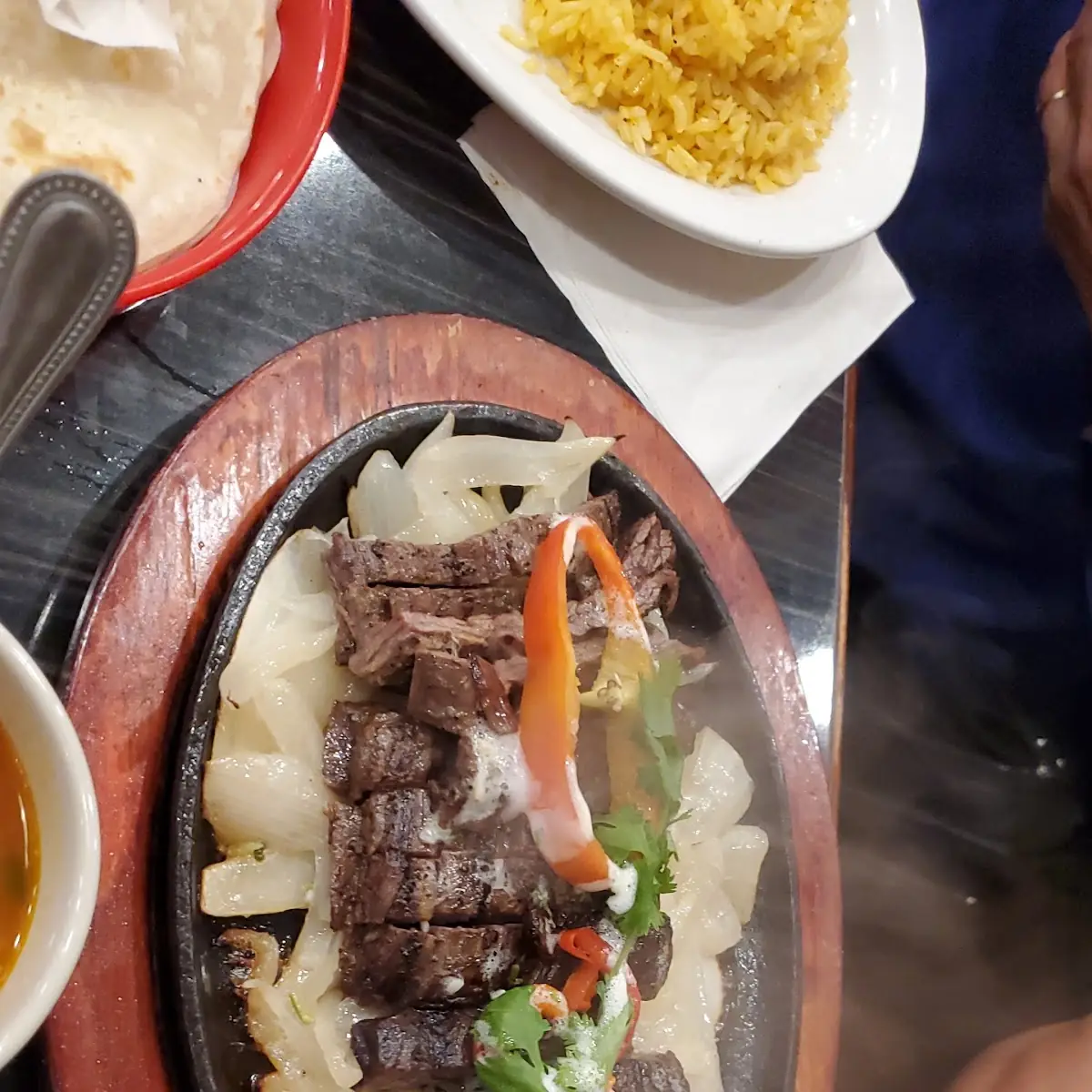 Beef Fajitas Platter