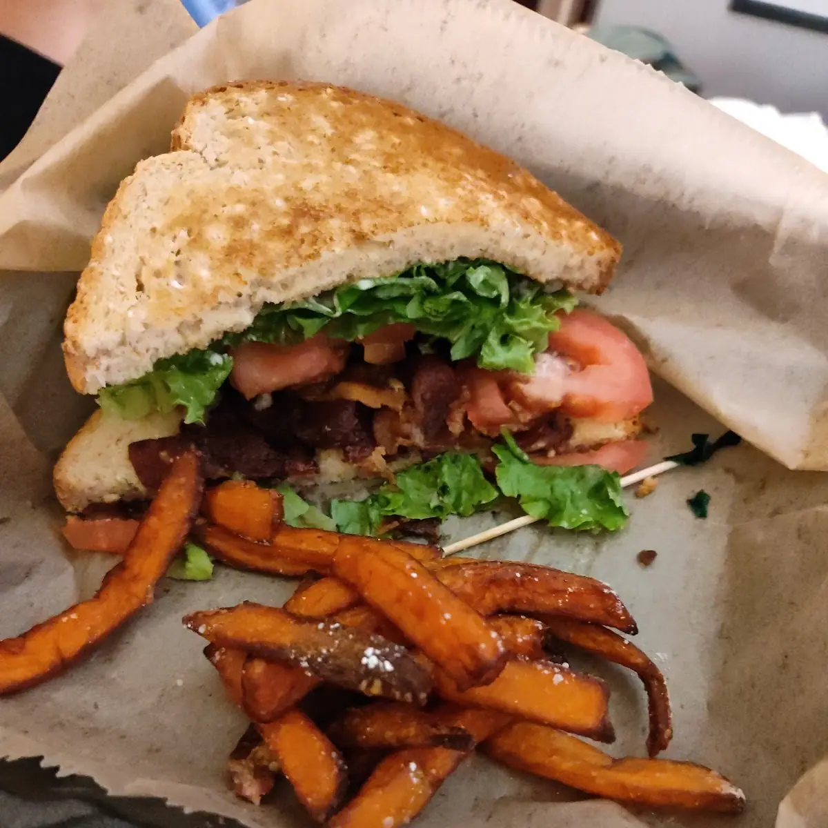 Green Salad Big Black Burger