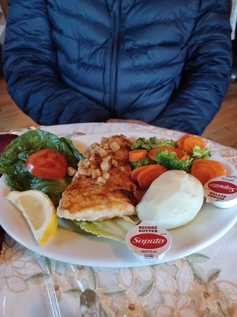 Panfried Cod Fish, Mifflin's Tea Room