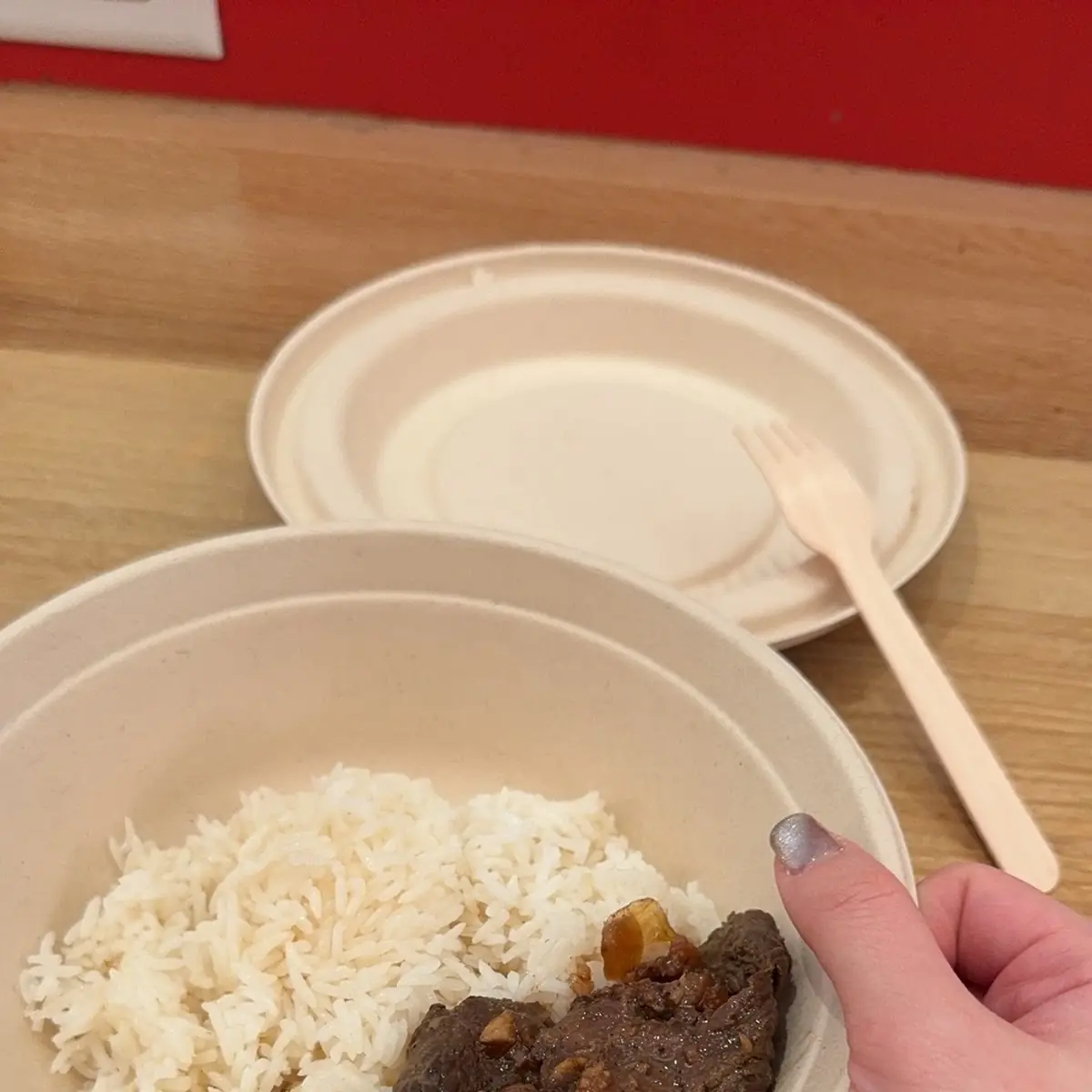Ribeye Steak with Rice