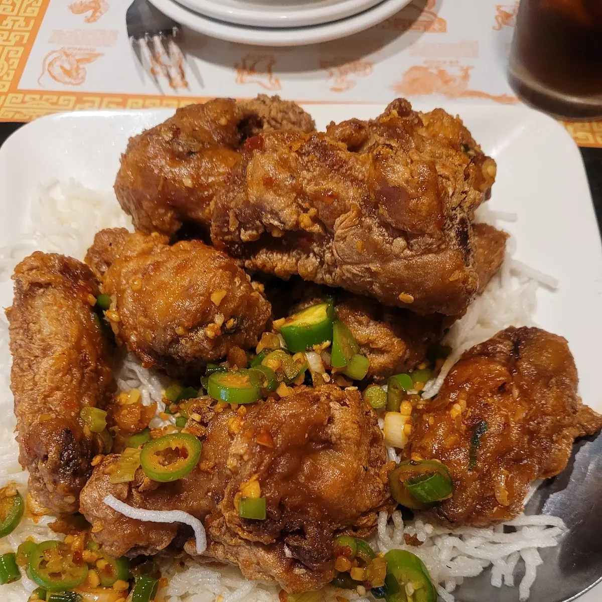 Salt and Pepper Chicken Wings
