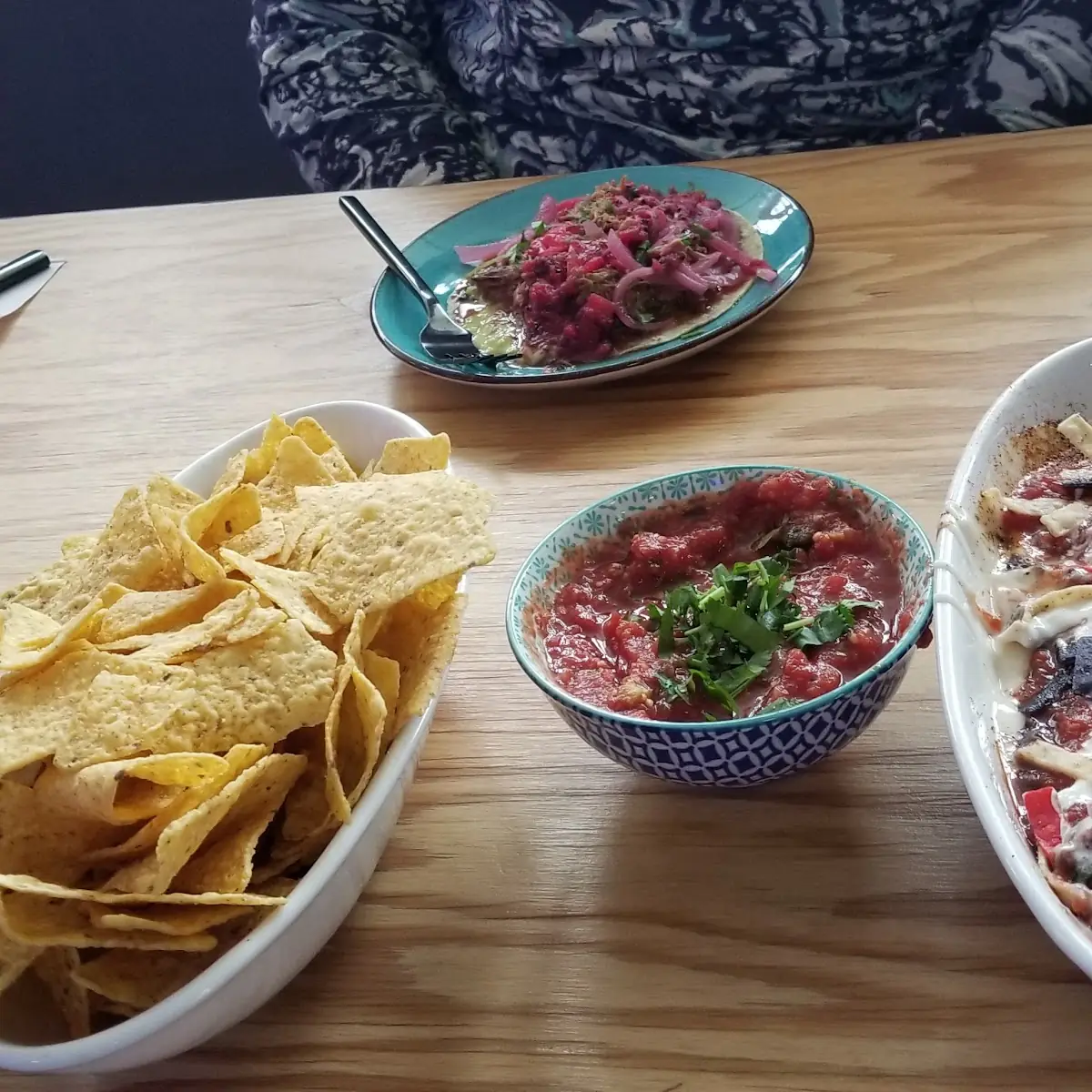Chips and Salsa Verde