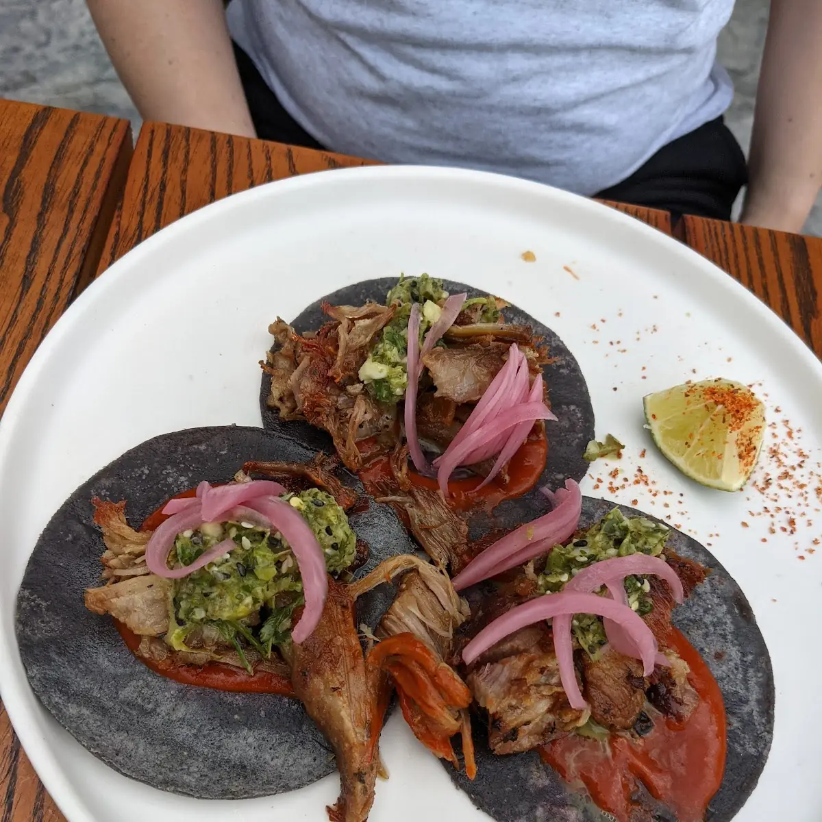 Cauliflower and Carnitas Tacos