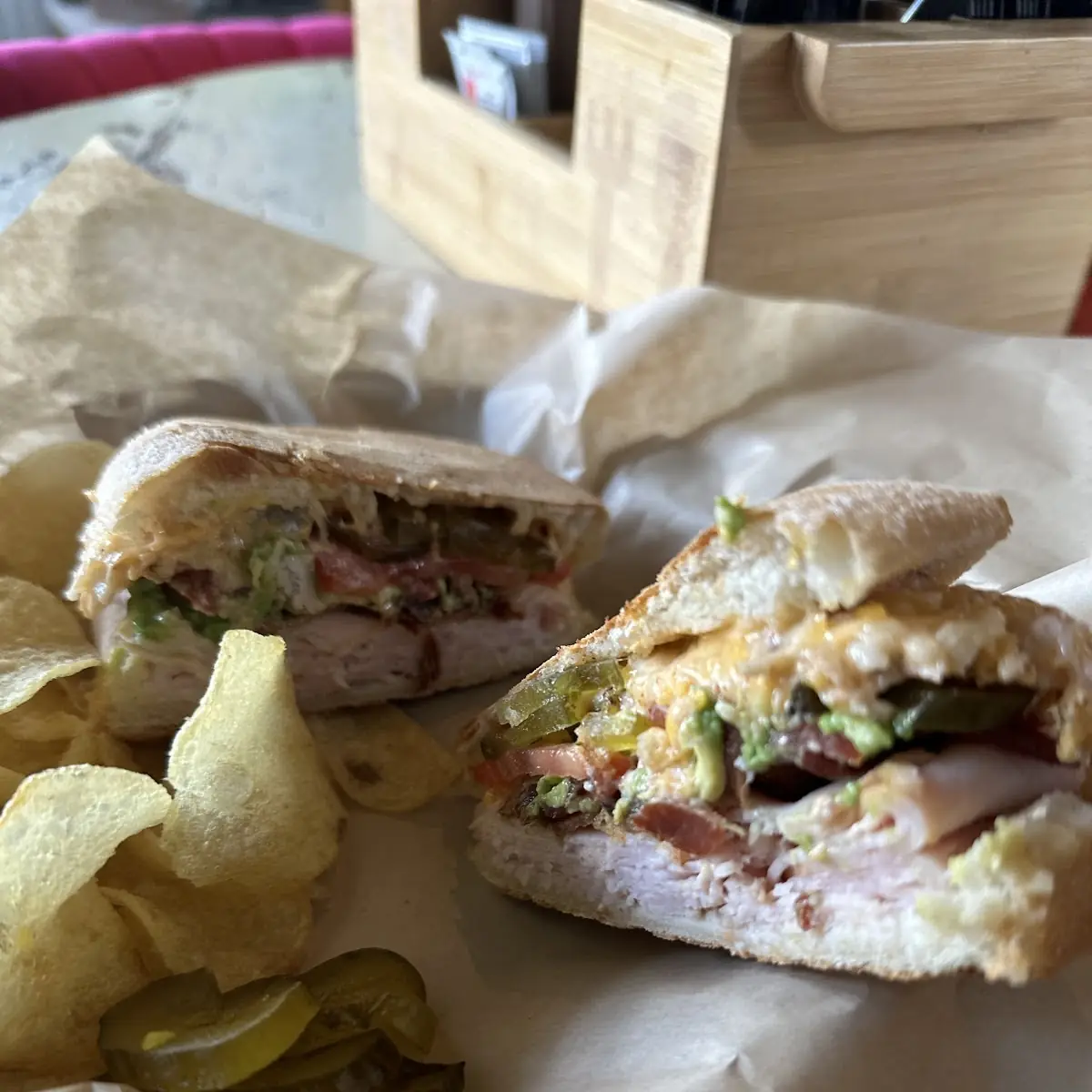Pesto Chicken Club