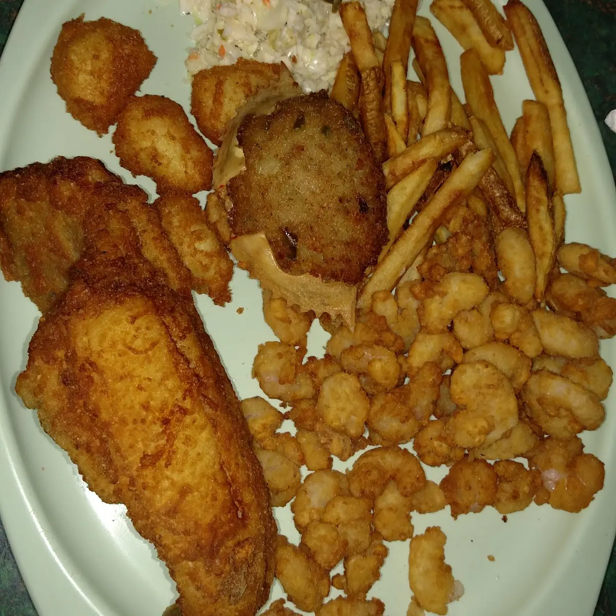 8oz Ribeye and Fried Shrimp Combination