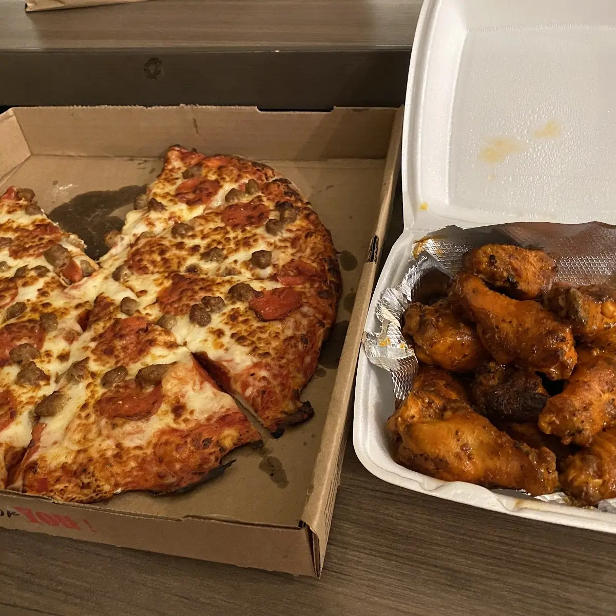 Pizza and Wings