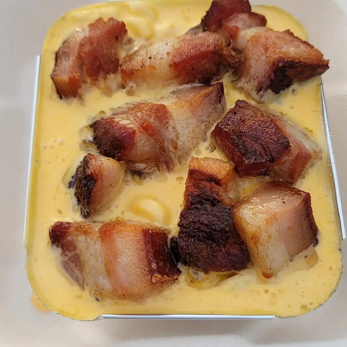 Mac and Cheese with Pork Belly