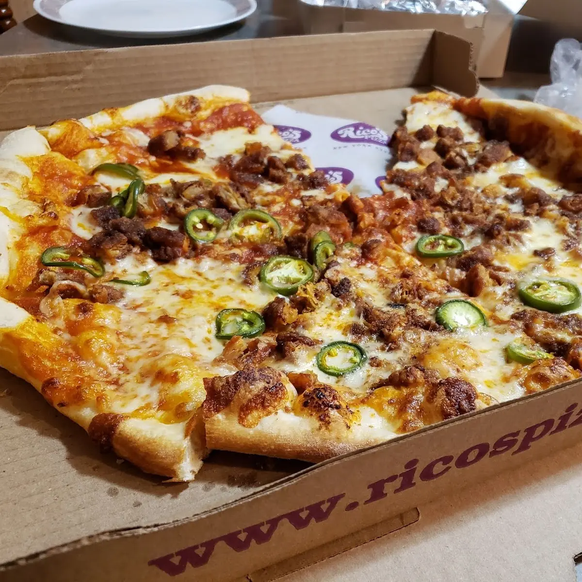 Cheese Steak Pizza