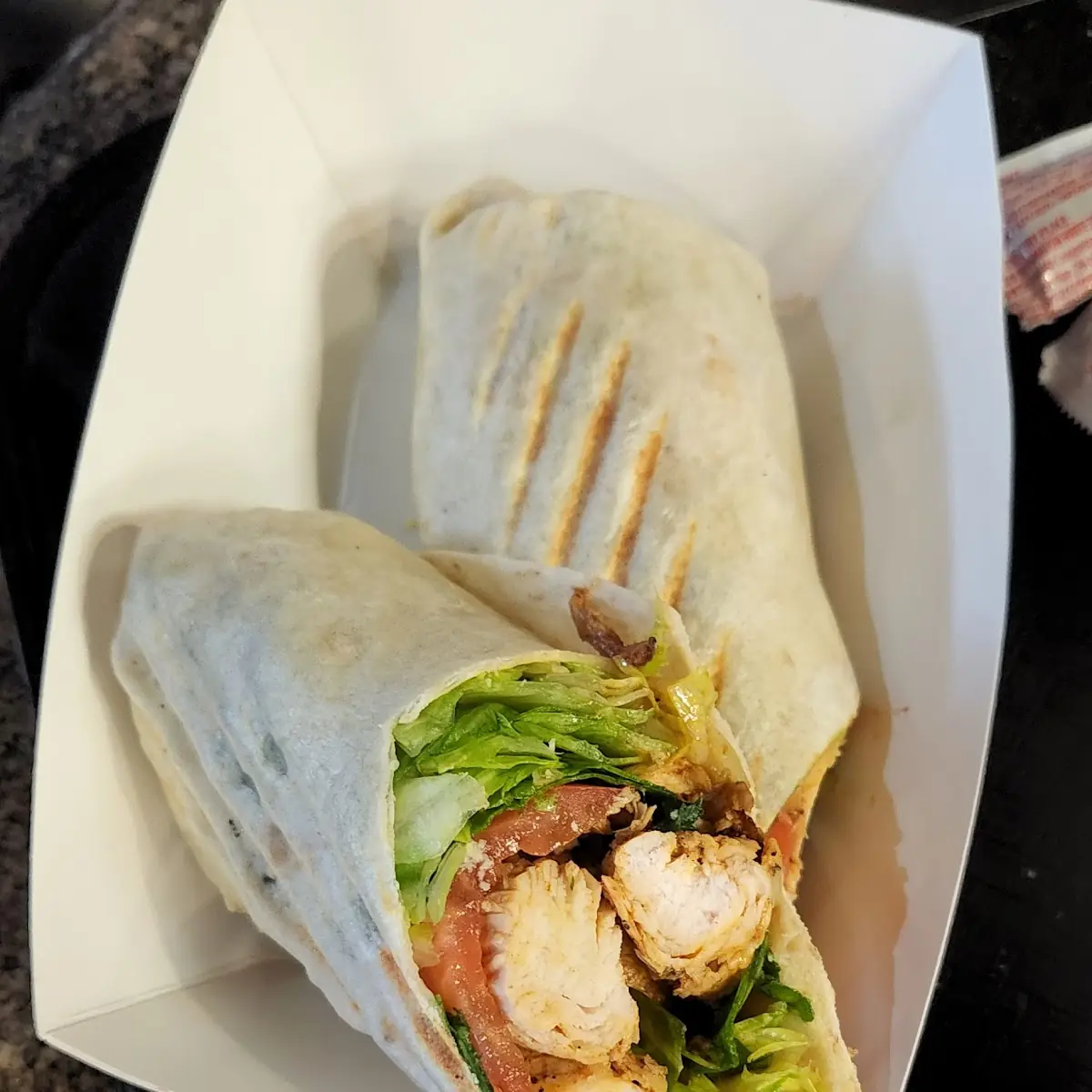 Grilled Chicken Shawarma Wraps