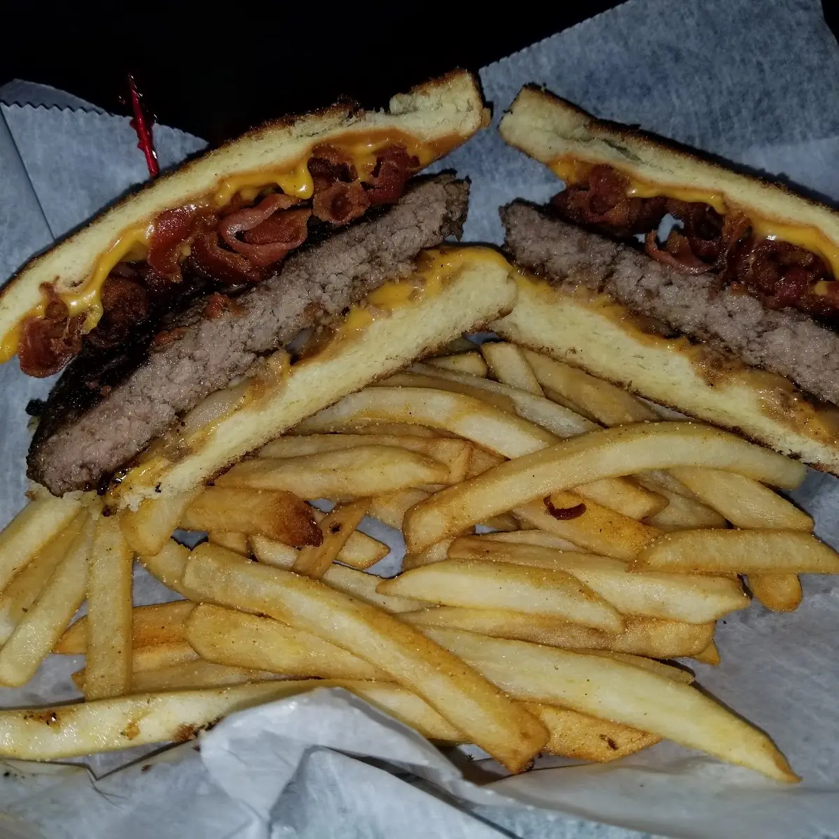 Patty Melt with Bacon