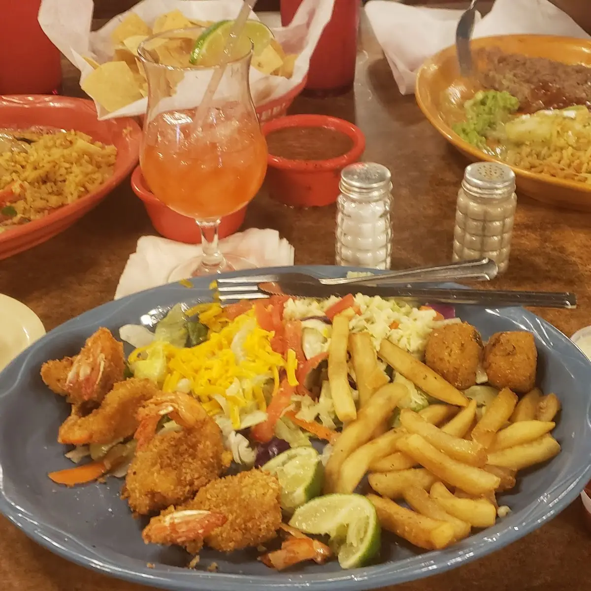 Fried Shrimp Platter