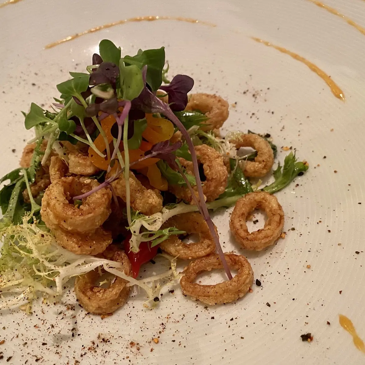Fried Calamari Shishitos
