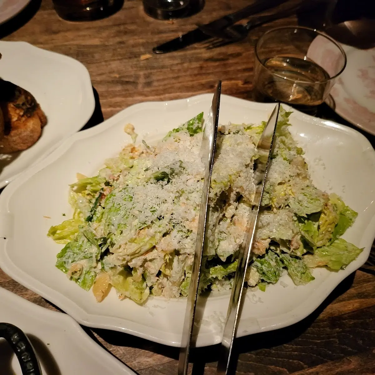 Salmon Caesar Salad