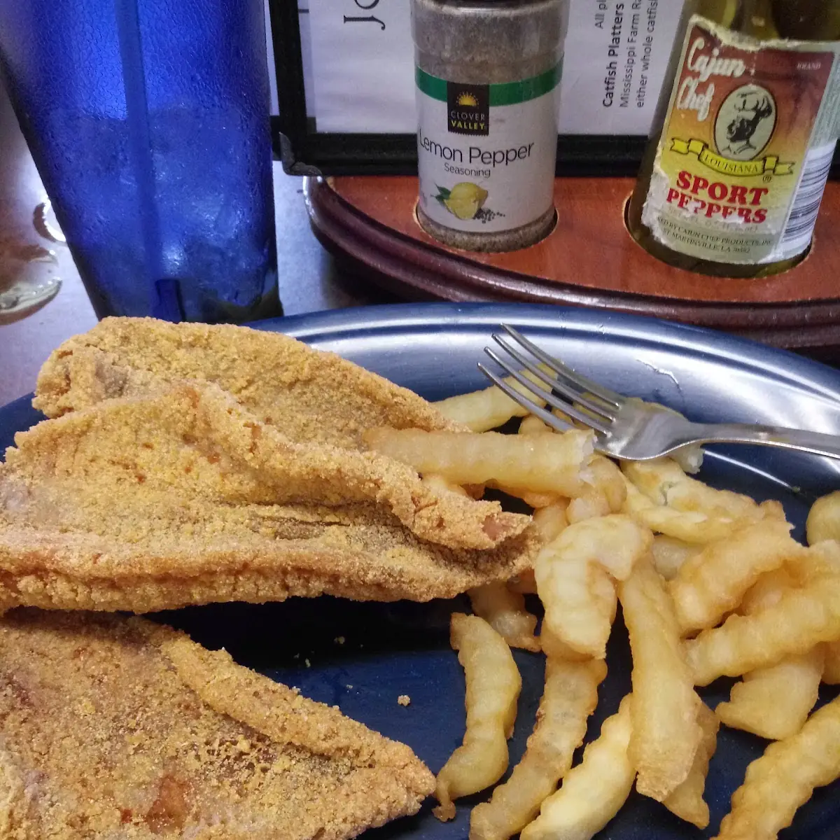 All You Can Eat Catfish Platter