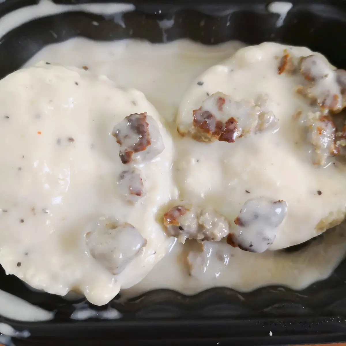 Sausage Gravy & Biscuit