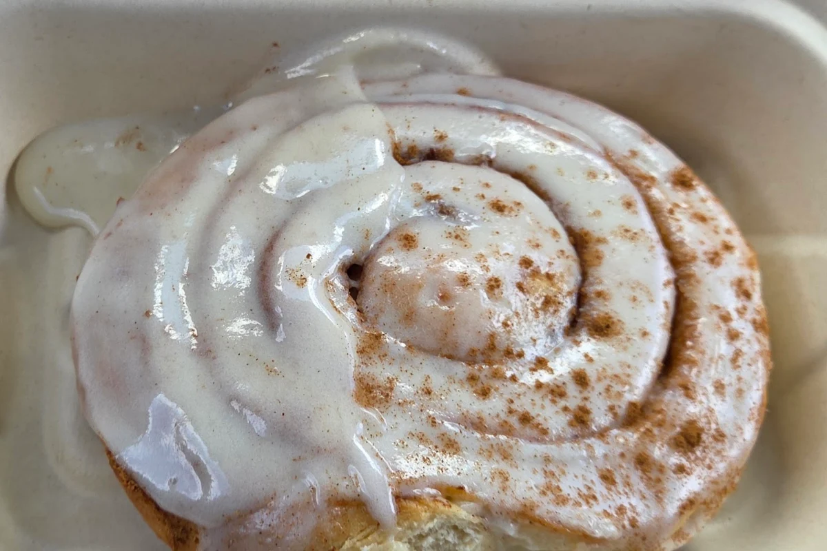Frosted Cinnamon Roll