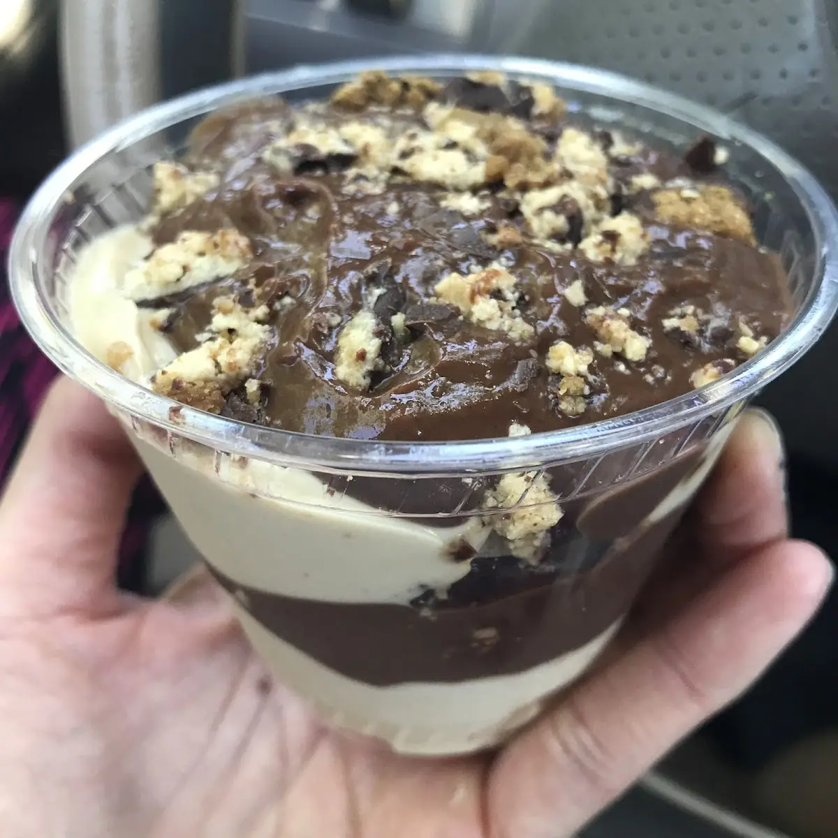 Chocolate Peanut Butter Cup Pudding