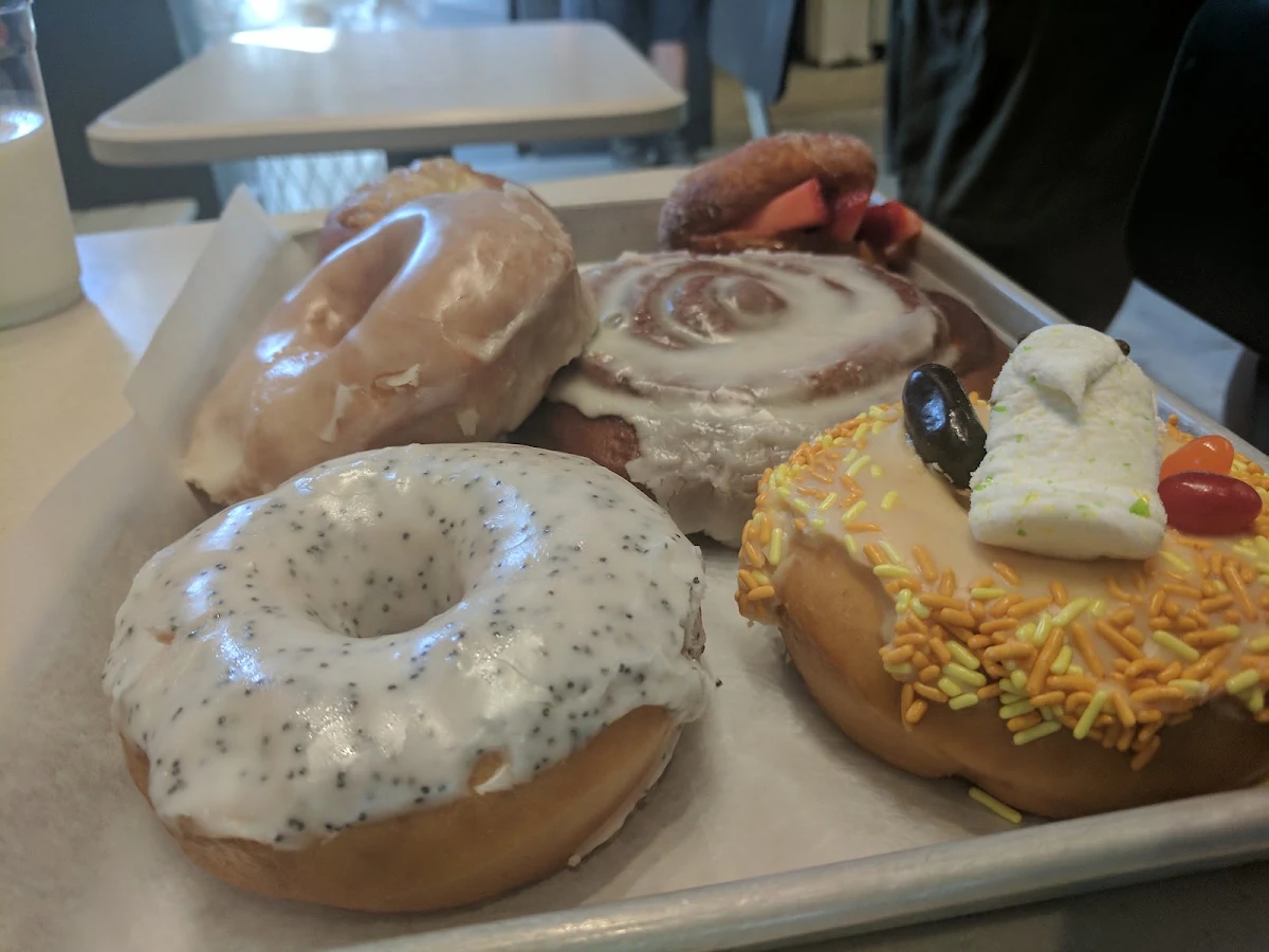 Big Ol' Cinnamon Bun Doughnut