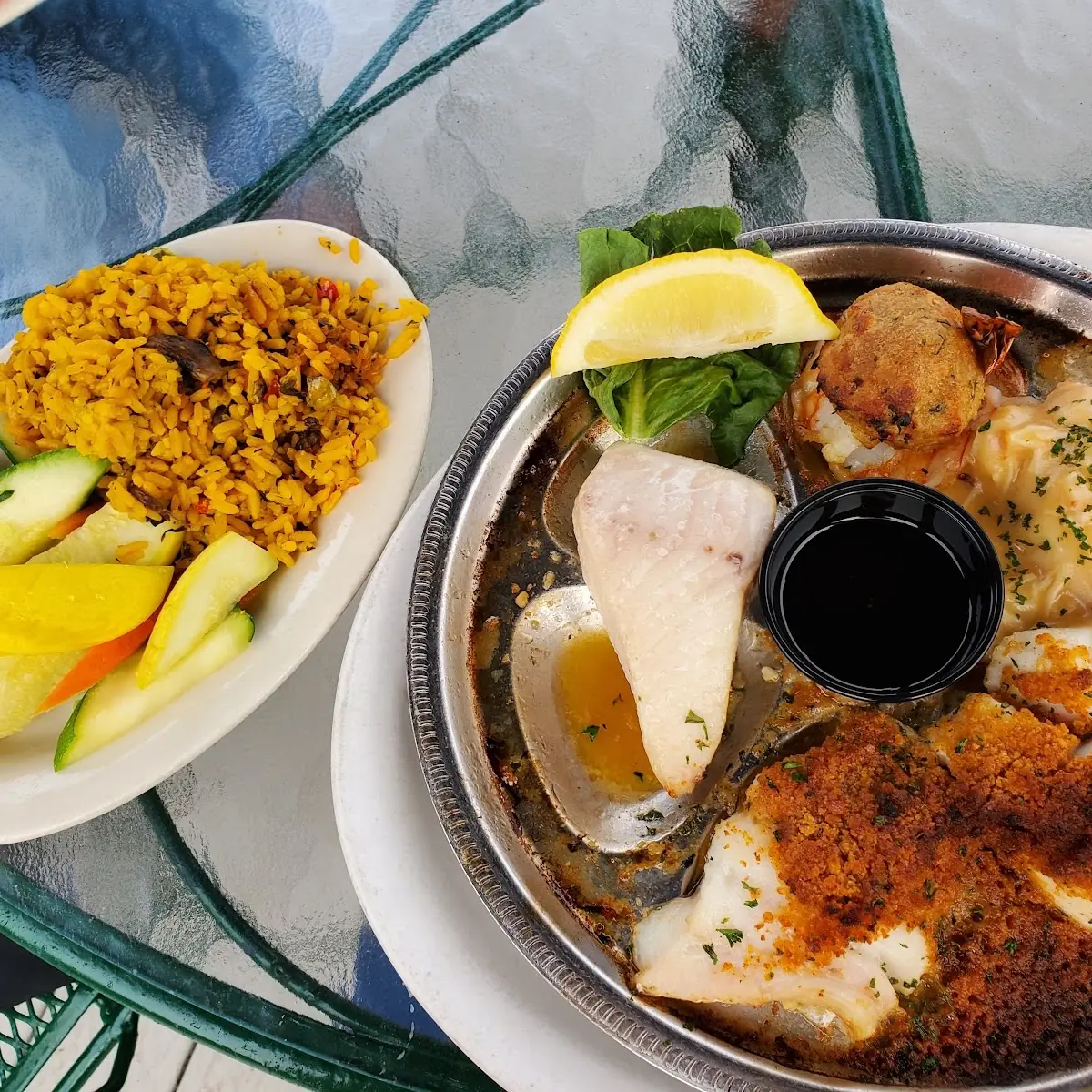 Broiled Seafood Platter