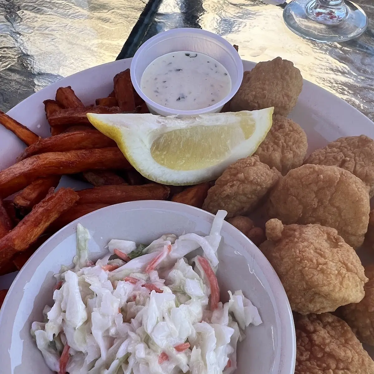 Fried Scallops
