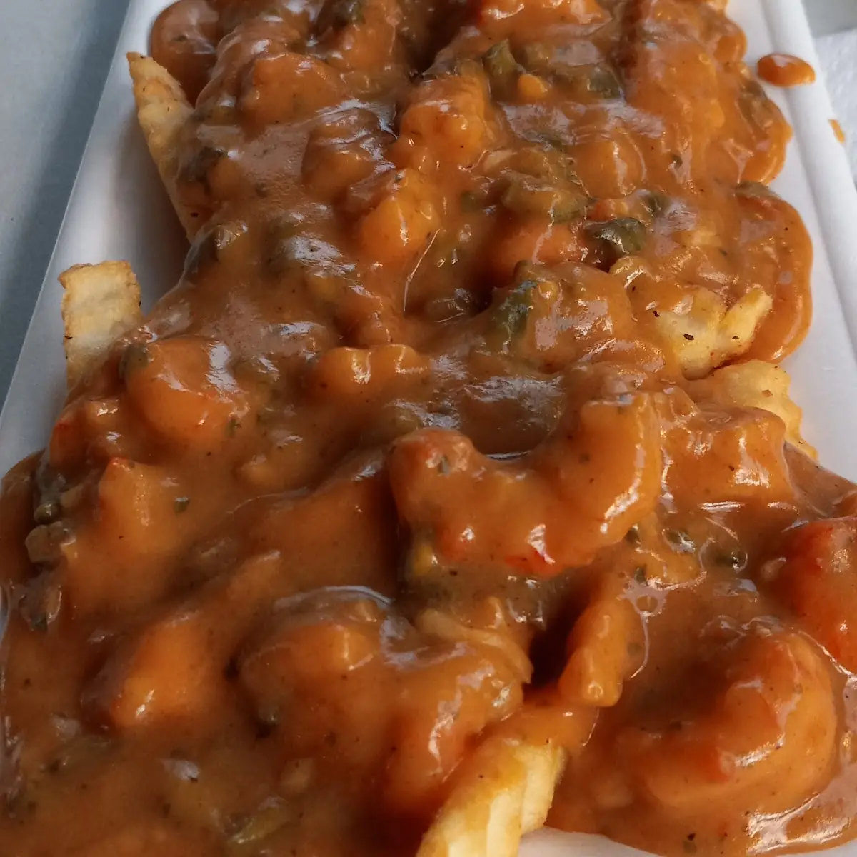 Crawfish Étouffée Fries