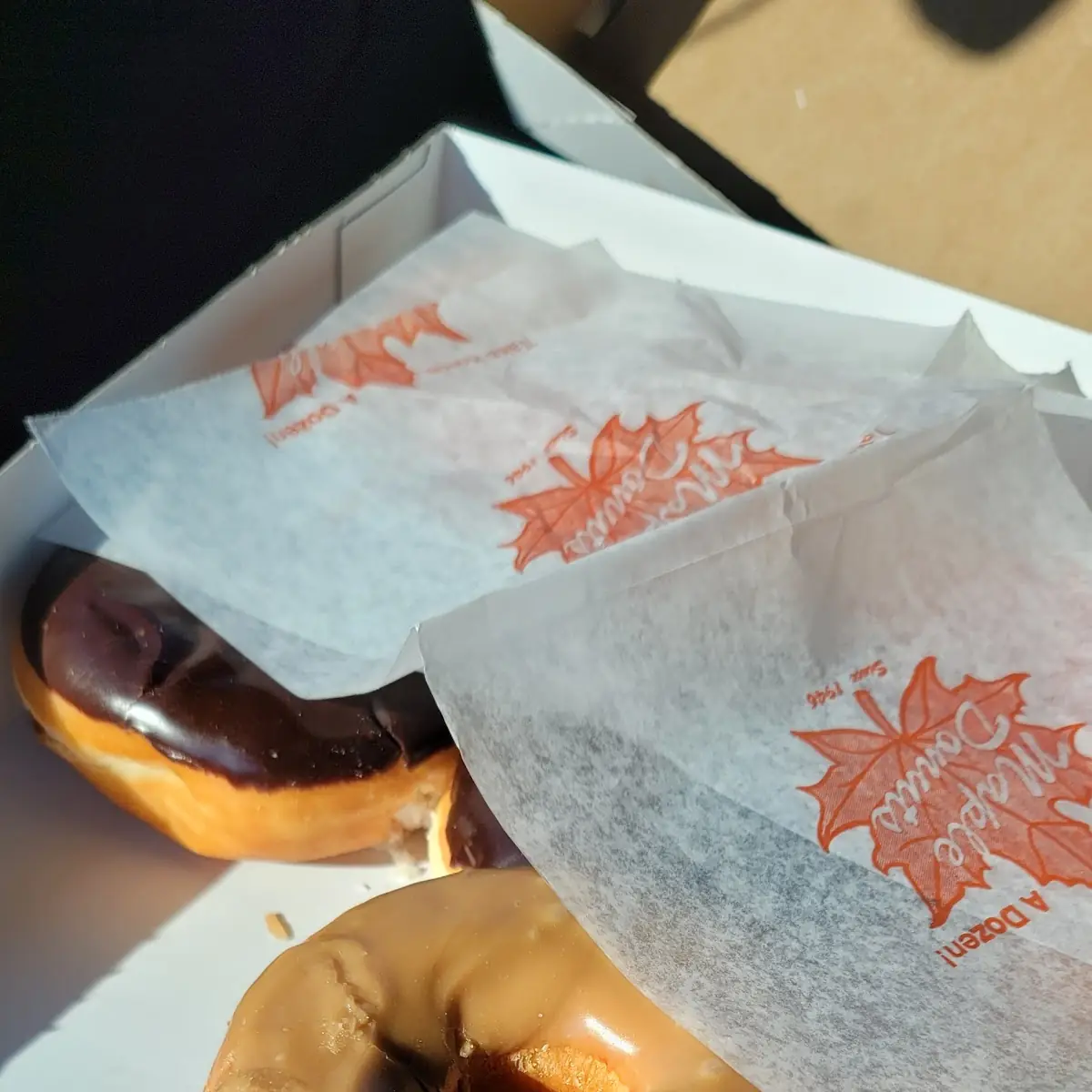 Maple Glazed Donut