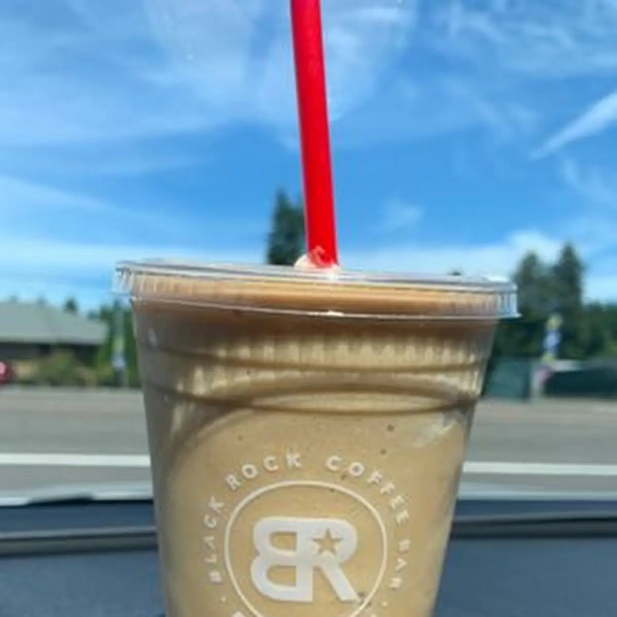 Iced White Chocolate Mocha Blended Latte
