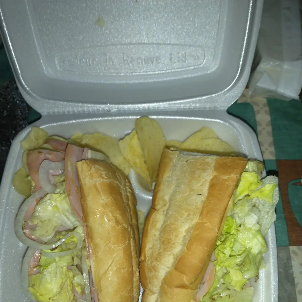Italian Sub on a Philly Soft Hoagie Roll