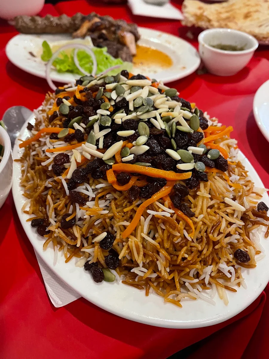 Kabuli Pallow Chicken, Bamiyan Restaurant