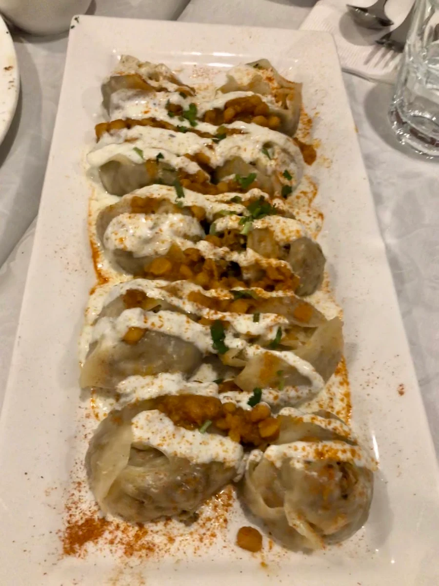Mantu Beef Dumplings, Bamiyan Restaurant