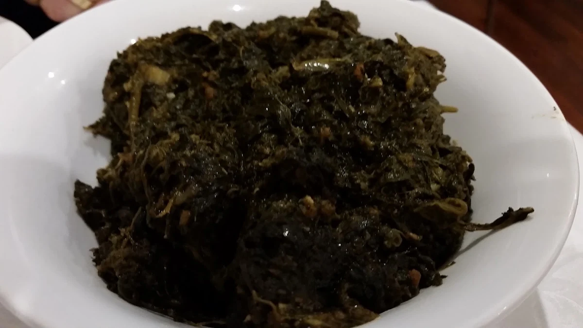 Sabzi Spinach, Bamiyan Restaurant