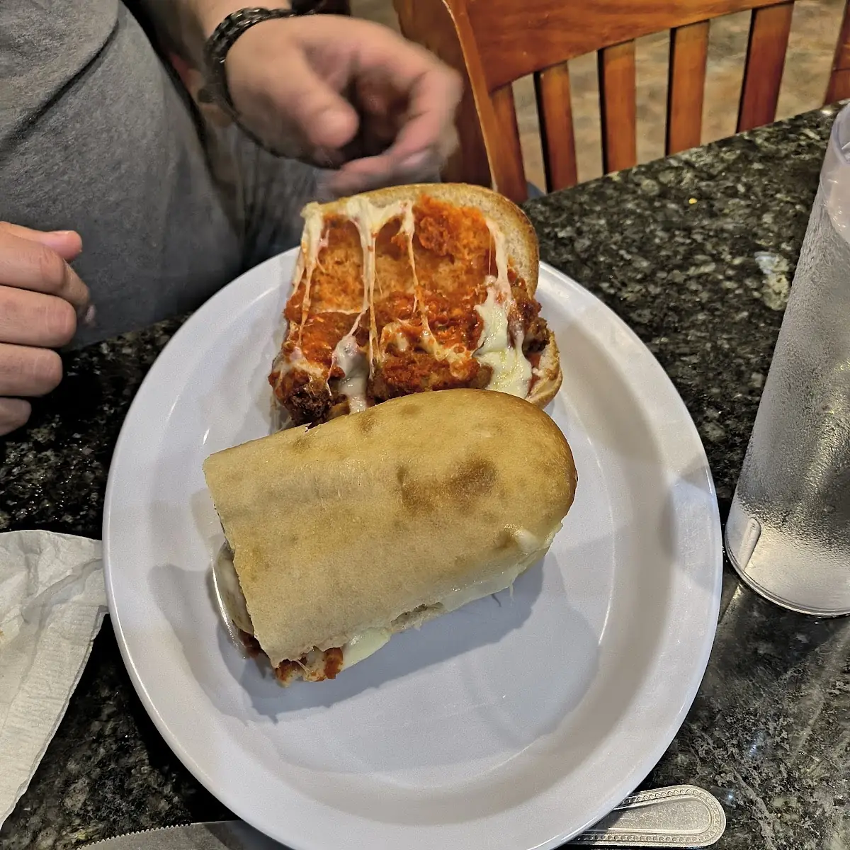 Meatball Parmigiana