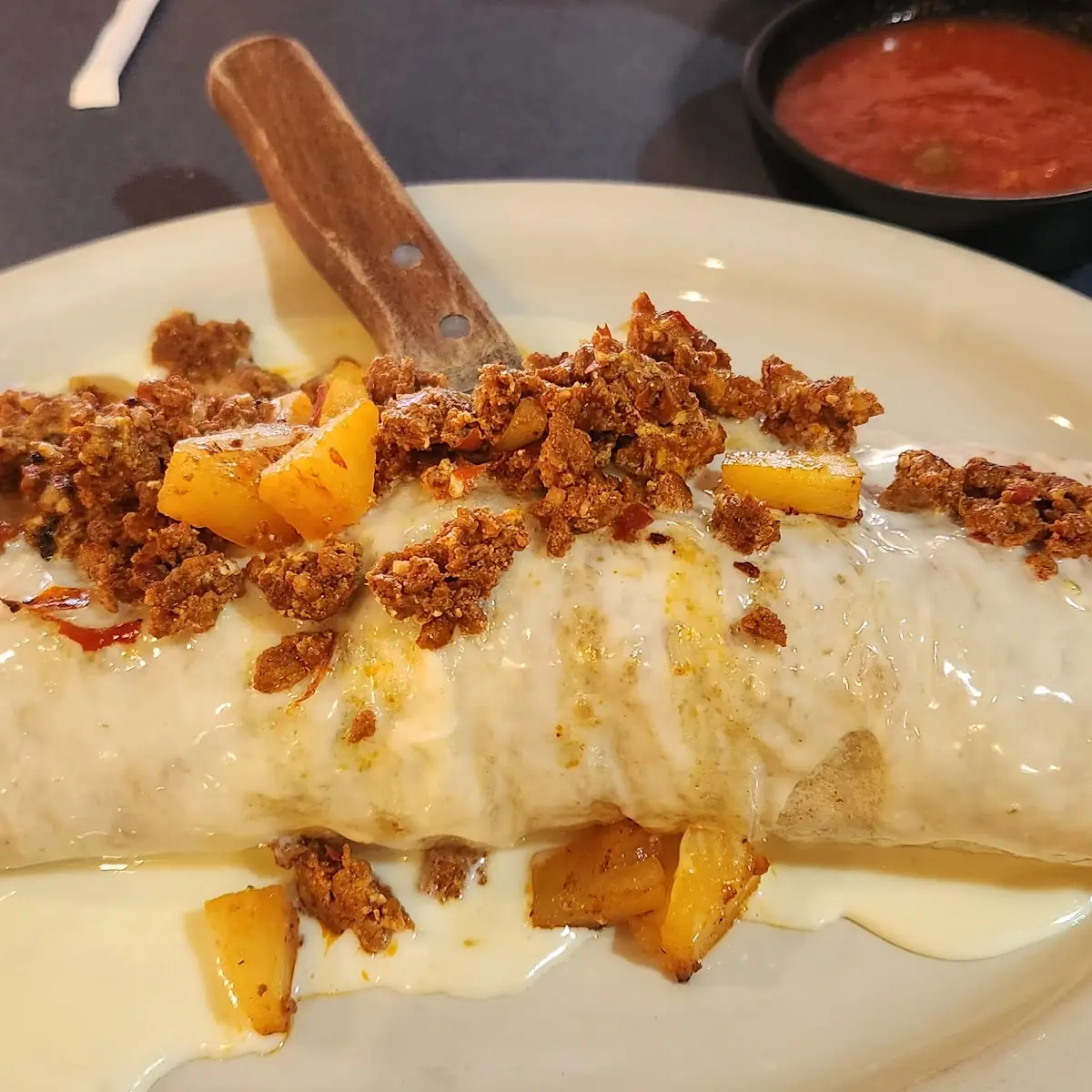 Chicken Fajita Burrito Special