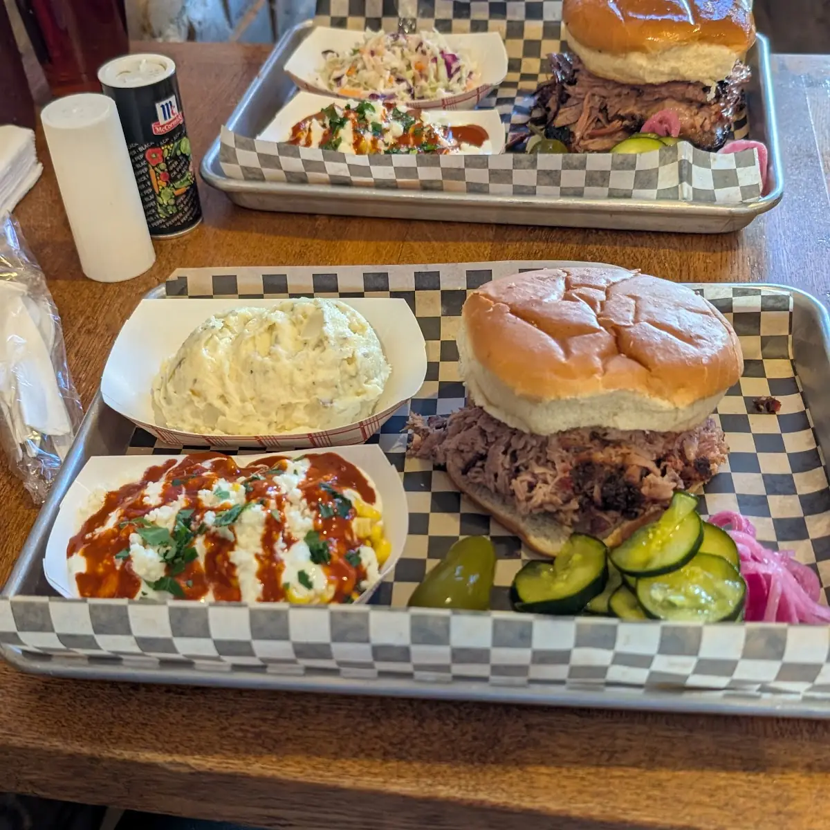 Sliced Brisket Sandwich