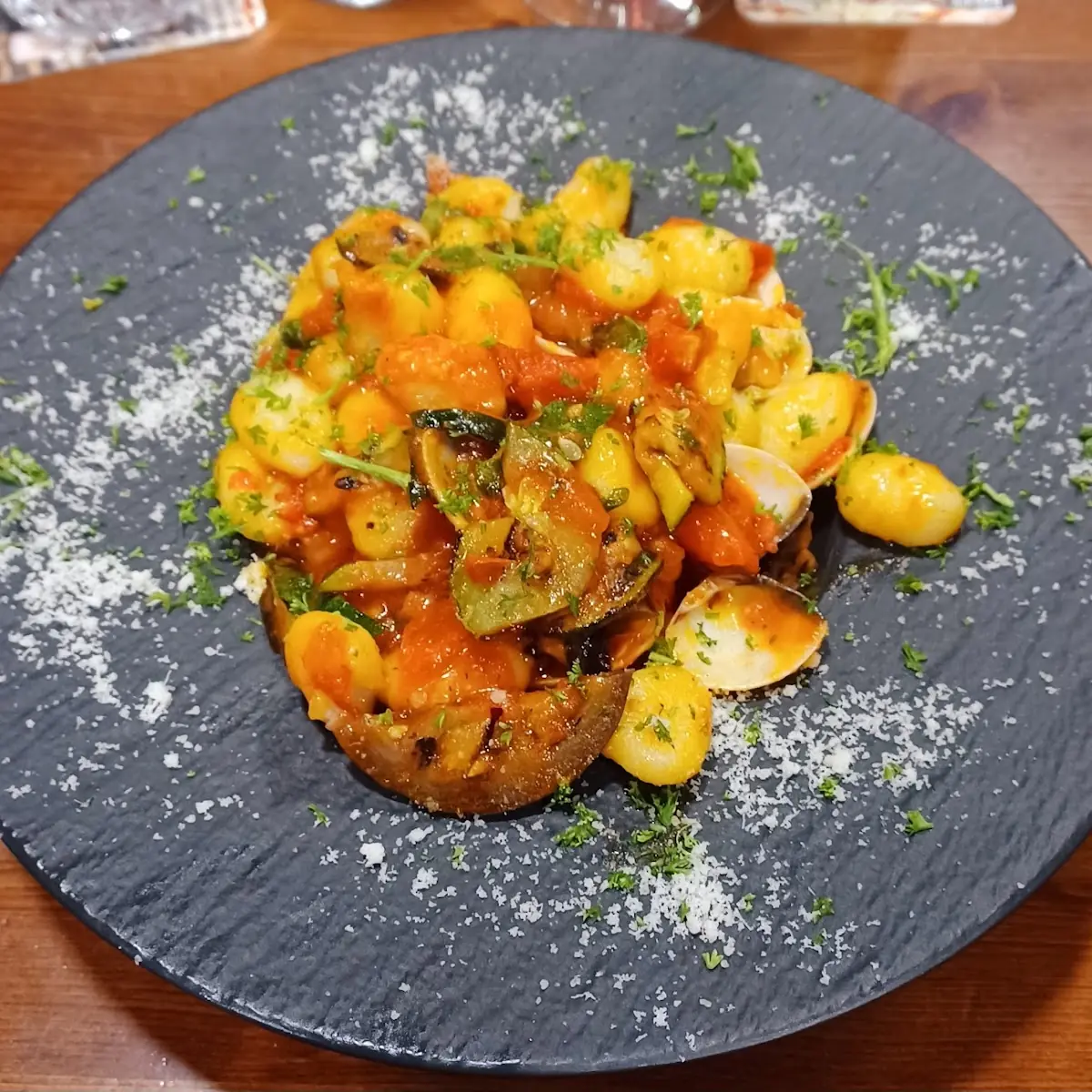 Gnocchi Mit Venusmuscheln