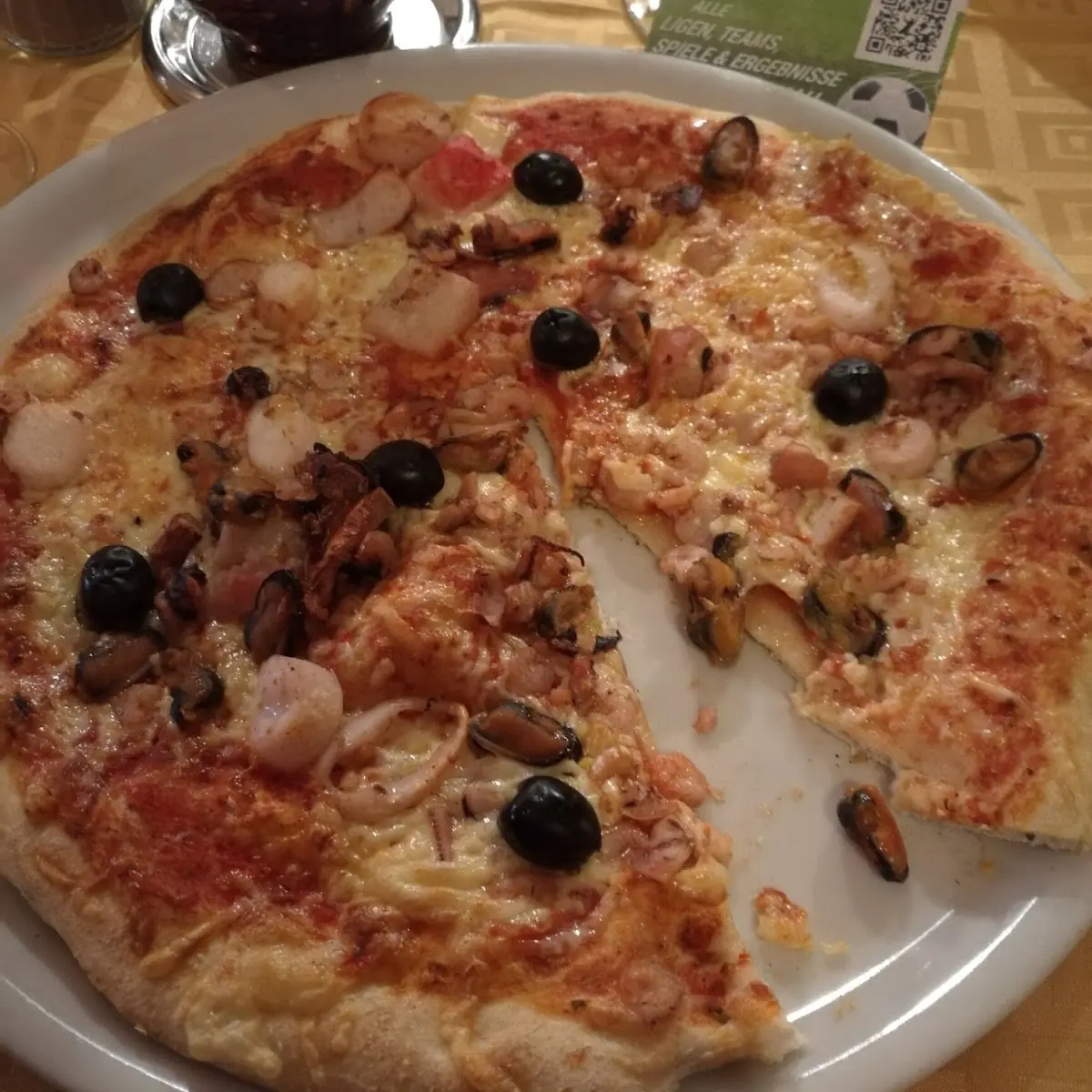 Pizza Meeresfrüchte